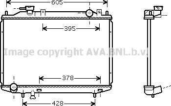 Prasco MZ2181 - Radiators, Motora dzesēšanas sistēma ps1.lv