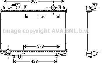 Prasco MZ2171 - Radiators, Motora dzesēšanas sistēma ps1.lv