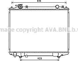 Prasco MZ2258 - Radiators, Motora dzesēšanas sistēma ps1.lv