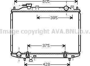 Prasco MZ2203 - Radiators, Motora dzesēšanas sistēma ps1.lv