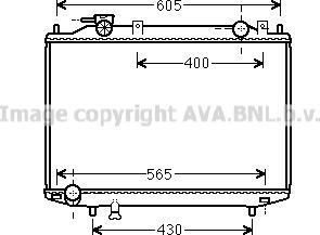 Prasco MZ2235 - Radiators, Motora dzesēšanas sistēma ps1.lv