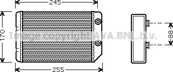 Prasco OL6314 - Siltummainis, Salona apsilde ps1.lv