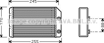 Prasco OL6315 - Siltummainis, Salona apsilde ps1.lv