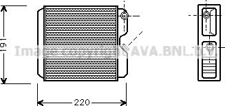 Prasco OL6243 - Siltummainis, Salona apsilde ps1.lv