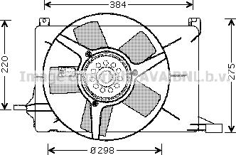 Prasco OL7502 - Ventilators, Motora dzesēšanas sistēma ps1.lv