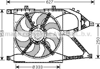 Prasco OL7519 - Ventilators, Motora dzesēšanas sistēma ps1.lv