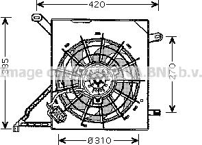 Prasco OL7534 - Ventilators, Motora dzesēšanas sistēma ps1.lv