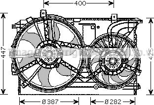 Prasco OL7533 - Ventilators, Motora dzesēšanas sistēma ps1.lv