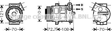 Prasco OLAK419 - Kompresors, Gaisa kond. sistēma ps1.lv