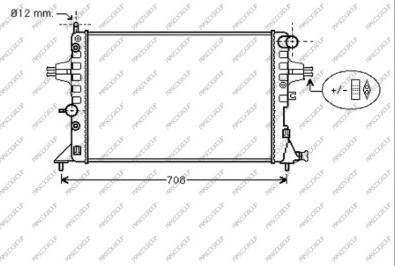 Prasco OP017R003 - Radiators, Motora dzesēšanas sistēma ps1.lv