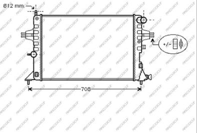 Prasco OP017R010 - Radiators, Motora dzesēšanas sistēma ps1.lv