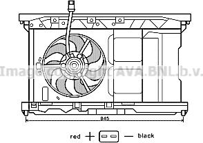 Prasco PE7549 - Ventilators, Motora dzesēšanas sistēma ps1.lv