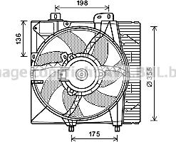 Prasco PE7550 - Ventilators, Motora dzesēšanas sistēma ps1.lv