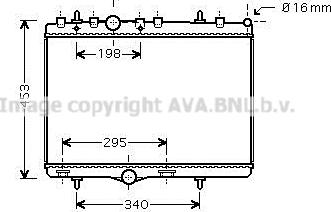 Prasco PEA2290 - Radiators, Motora dzesēšanas sistēma ps1.lv