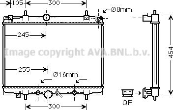 Prasco PEA2201 - Radiators, Motora dzesēšanas sistēma ps1.lv