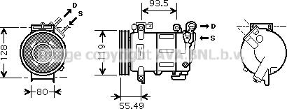Prasco PEK316 - Kompresors, Gaisa kond. sistēma ps1.lv