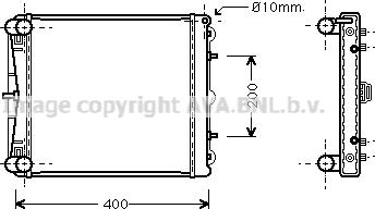 Prasco PR2023 - Radiators, Motora dzesēšanas sistēma ps1.lv