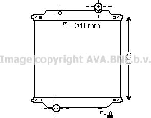 Prasco RE2067N - Radiators, Motora dzesēšanas sistēma ps1.lv