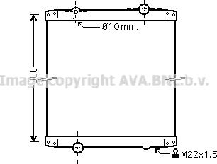 Prasco RE2011N - Radiators, Motora dzesēšanas sistēma ps1.lv