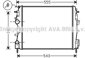 Prasco RT2399 - Radiators, Motora dzesēšanas sistēma ps1.lv