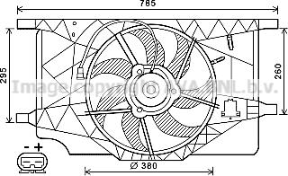 Prasco RT7547 - Ventilators, Motora dzesēšanas sistēma ps1.lv