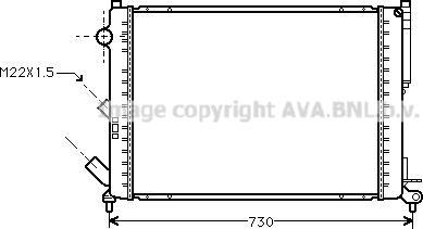 Prasco RTA2165 - Radiators, Motora dzesēšanas sistēma ps1.lv