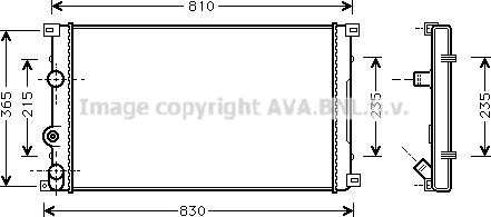 Prasco RTA2276 - Radiators, Motora dzesēšanas sistēma ps1.lv