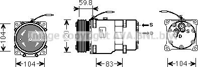 Prasco RTK402 - Kompresors, Gaisa kond. sistēma ps1.lv