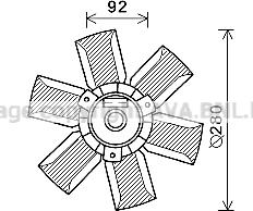 Prasco SA7023 - Ventilators, Motora dzesēšanas sistēma ps1.lv