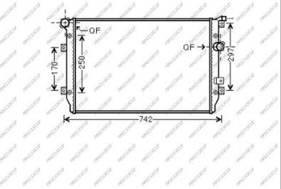 Prasco ST056R002 - Radiators, Motora dzesēšanas sistēma ps1.lv