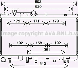 Prasco SU2113 - Radiators, Motora dzesēšanas sistēma ps1.lv