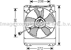 Prasco SU7501 - Ventilators, Motora dzesēšanas sistēma ps1.lv