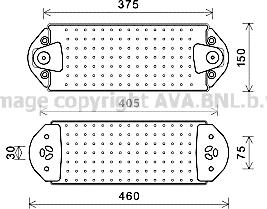 Prasco VL3078 - Eļļas radiators, Motoreļļa ps1.lv