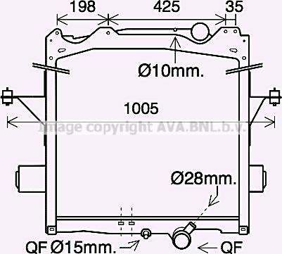 Prasco VL2085 - Radiators, Motora dzesēšanas sistēma ps1.lv