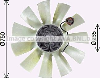 Prasco VLF109 - Ventilators, Motora dzesēšanas sistēma ps1.lv