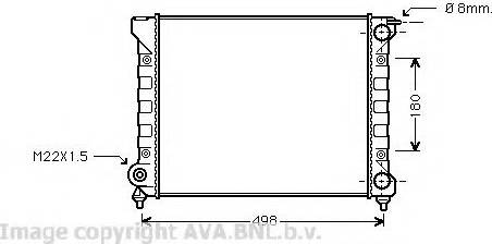 Prasco VW2040 - Radiators, Motora dzesēšanas sistēma ps1.lv