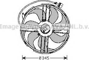 Prasco VW7512 - Ventilators, Motora dzesēšanas sistēma ps1.lv