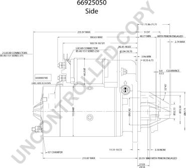 Prestolite Electric 66925050 - Starteris ps1.lv