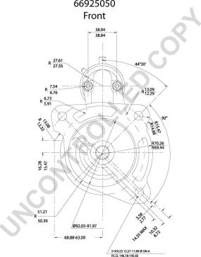 Prestolite Electric 66925050 - Starteris ps1.lv