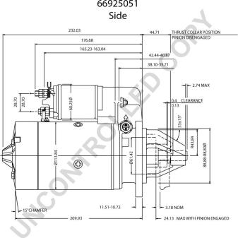 Prestolite Electric 66925051 - Starteris ps1.lv