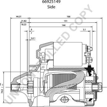 Prestolite Electric 66925149 - Starteris ps1.lv