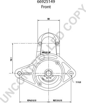 Prestolite Electric 66925149 - Starteris ps1.lv