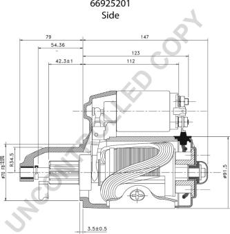 Prestolite Electric 66925201 - Starteris ps1.lv