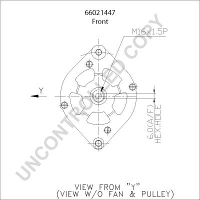 Prestolite Electric 66021447 - Ģenerators ps1.lv