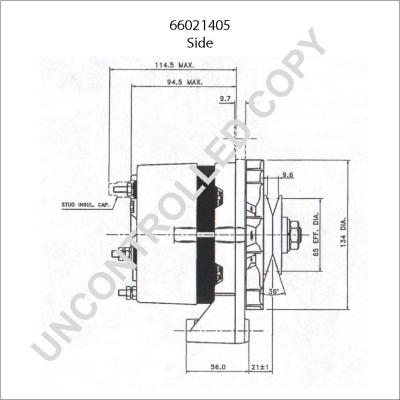 Prestolite Electric 66021405 - Ģenerators ps1.lv