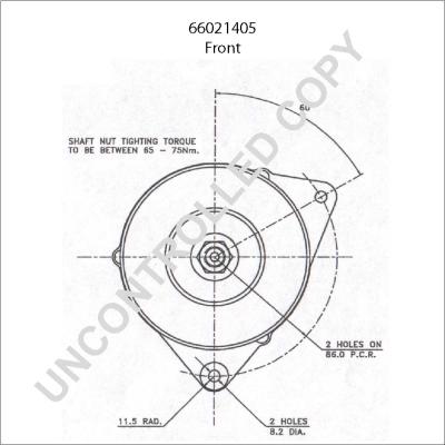 Prestolite Electric 66021405 - Ģenerators ps1.lv