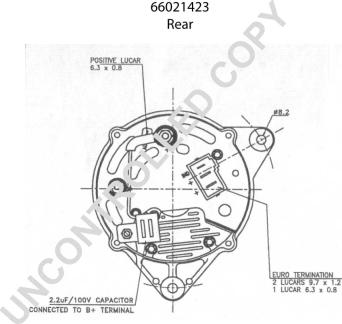 Prestolite Electric 66021423 - Ģenerators ps1.lv