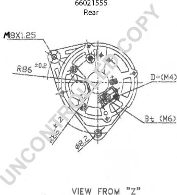 Prestolite Electric 66021555 - Ģenerators ps1.lv