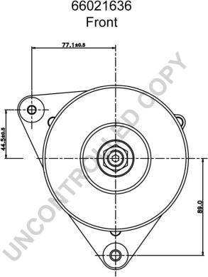 Prestolite Electric 66021636 - Ģenerators ps1.lv