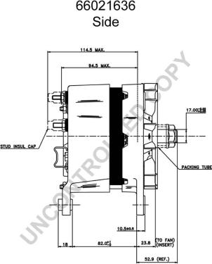 Prestolite Electric 66021636 - Ģenerators ps1.lv